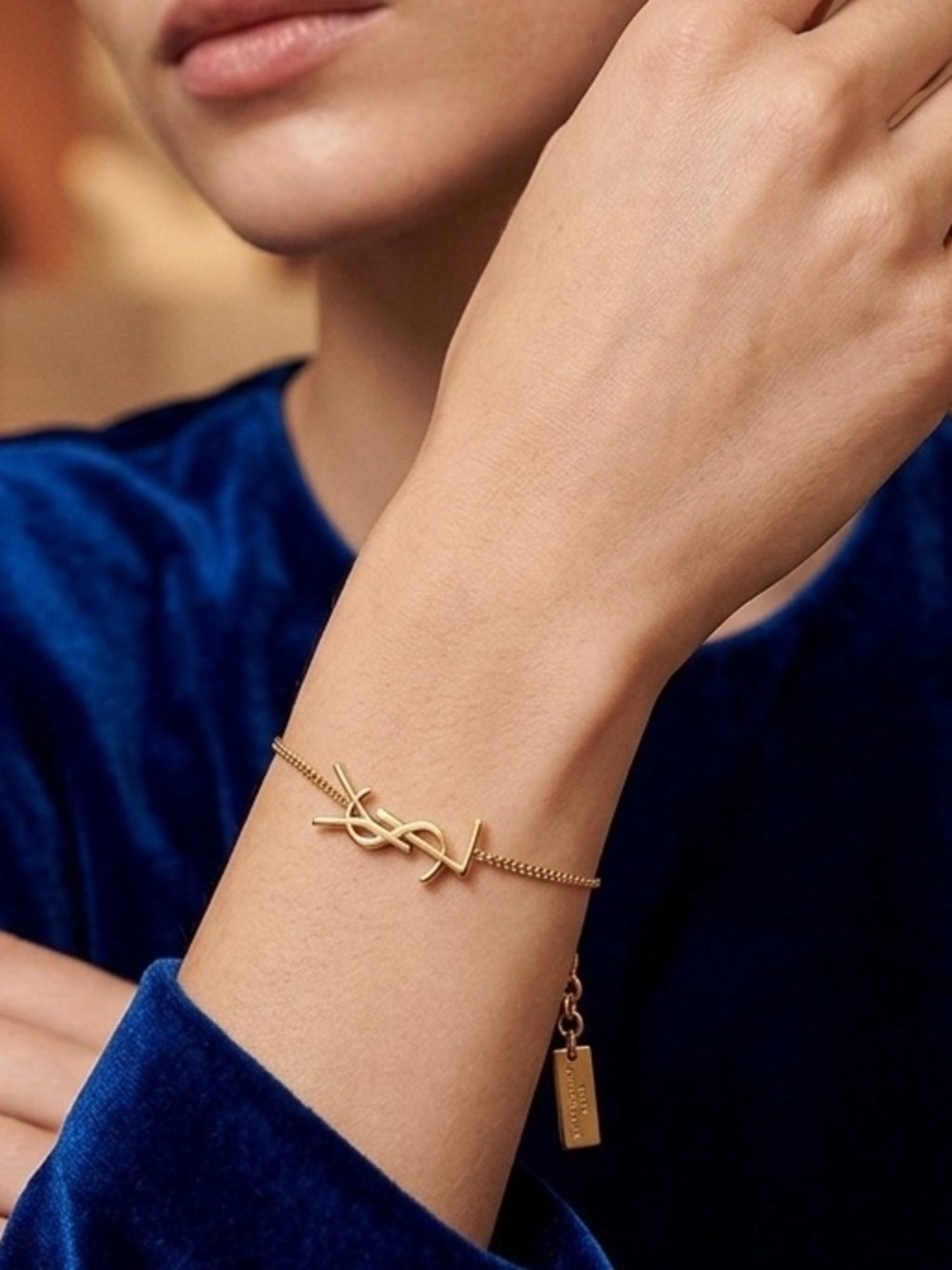 🆕 Saint Laurent YSL Logo Bracelet